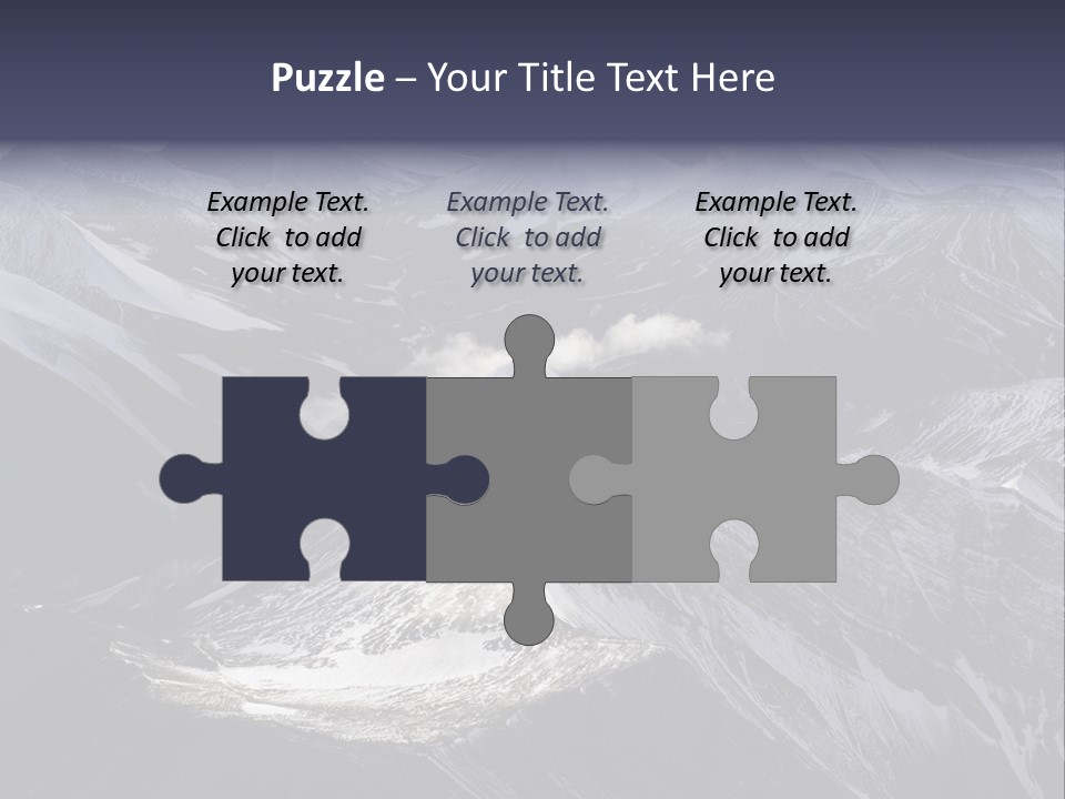 Norway Scandinavia Mountains PowerPoint Template