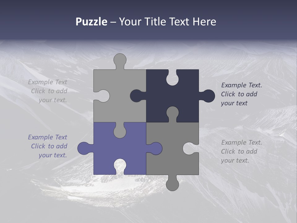 Norway Scandinavia Mountains PowerPoint Template