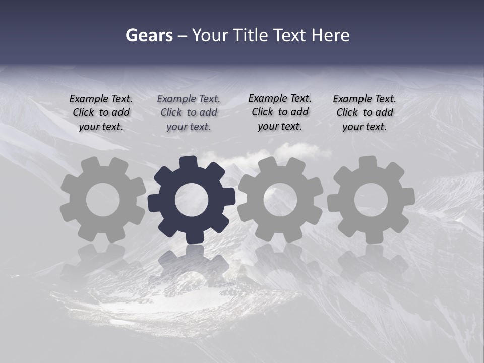 Norway Scandinavia Mountains PowerPoint Template