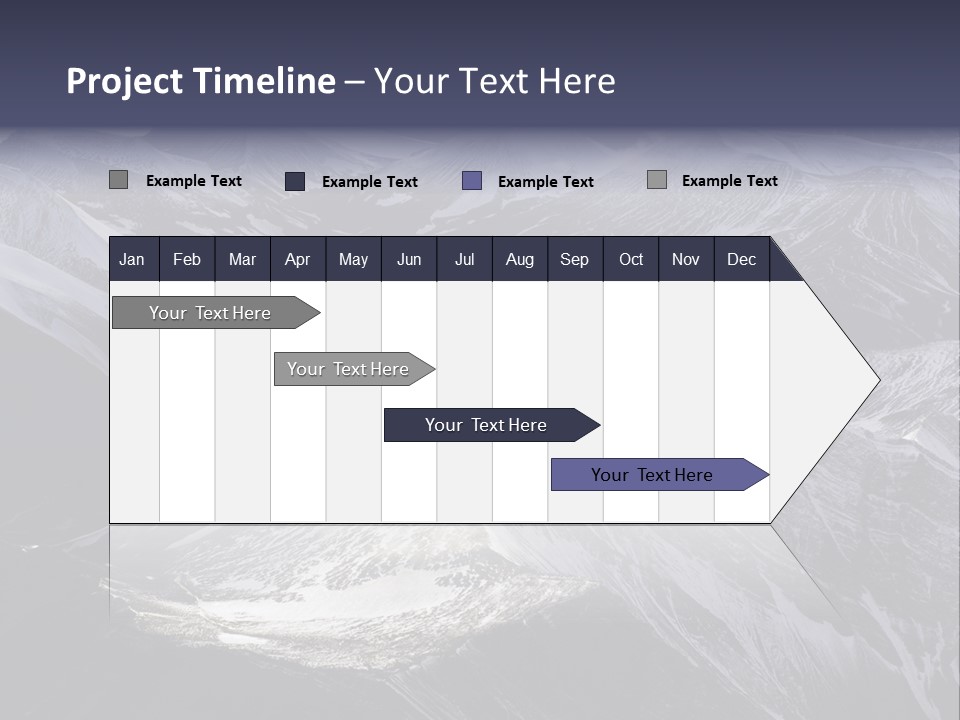 Norway Scandinavia Mountains PowerPoint Template