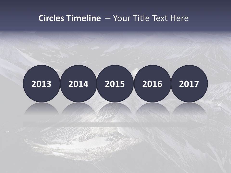 Norway Scandinavia Mountains PowerPoint Template