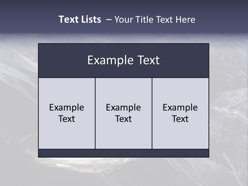 Norway Scandinavia Mountains PowerPoint Template