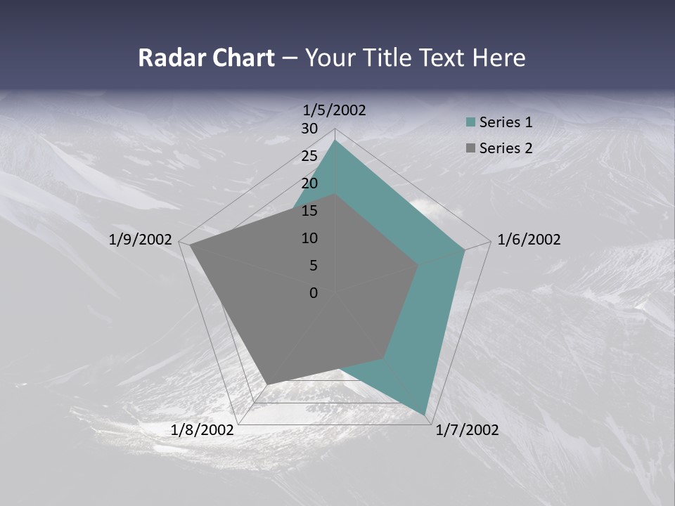 Norway Scandinavia Mountains PowerPoint Template