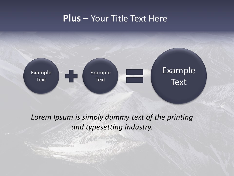 Norway Scandinavia Mountains PowerPoint Template