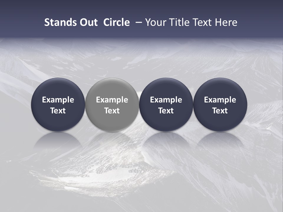 Norway Scandinavia Mountains PowerPoint Template