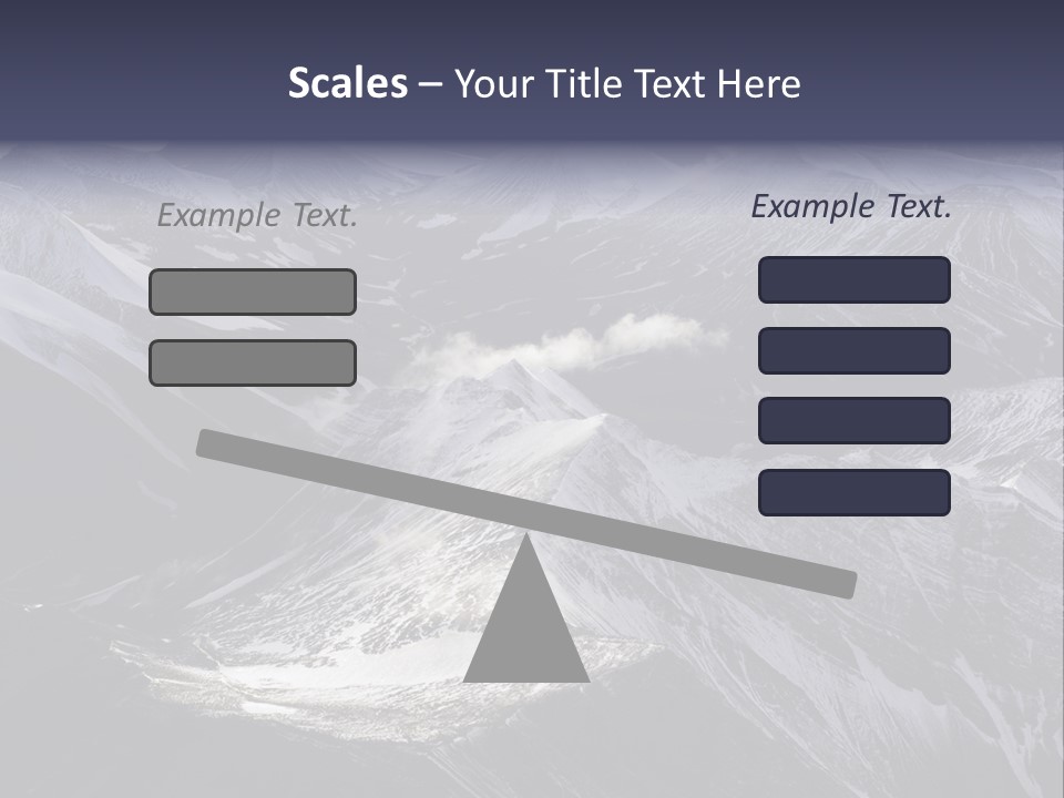 Norway Scandinavia Mountains PowerPoint Template