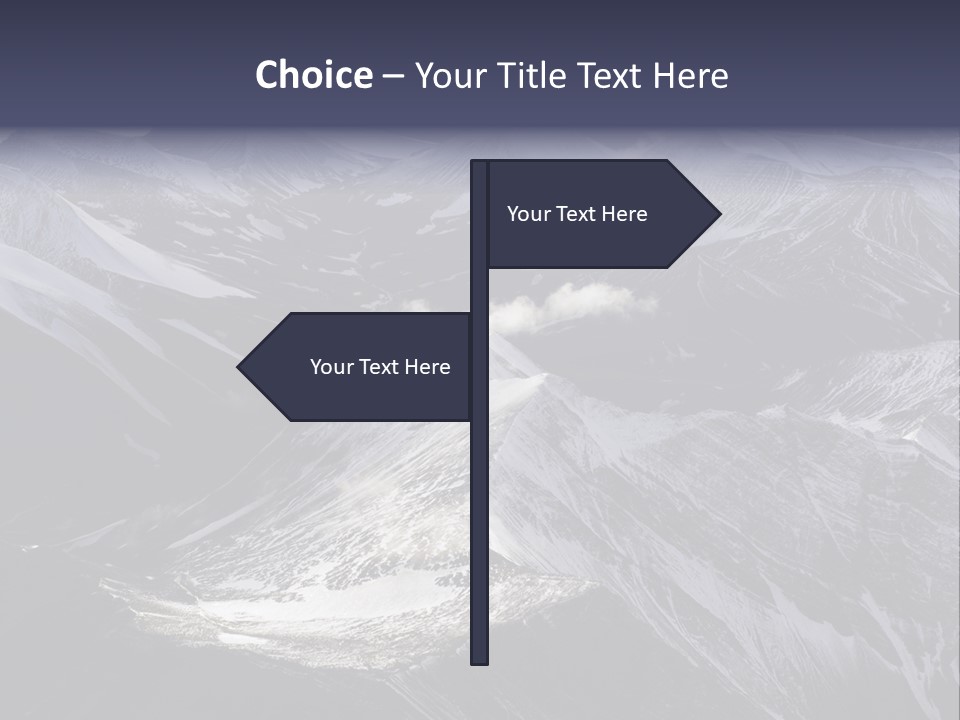 Norway Scandinavia Mountains PowerPoint Template