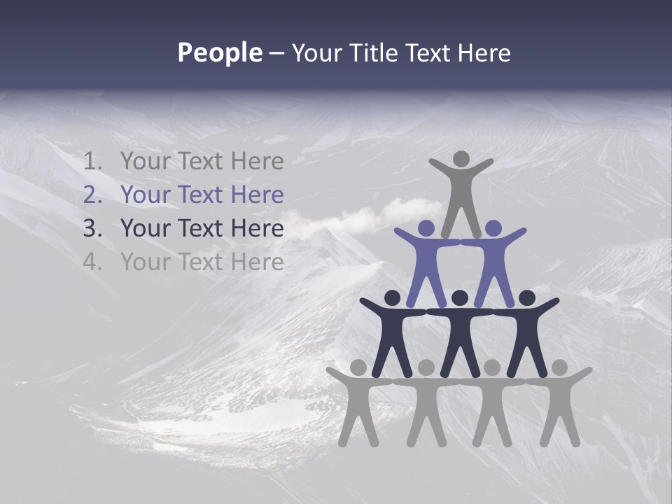 Norway Scandinavia Mountains PowerPoint Template