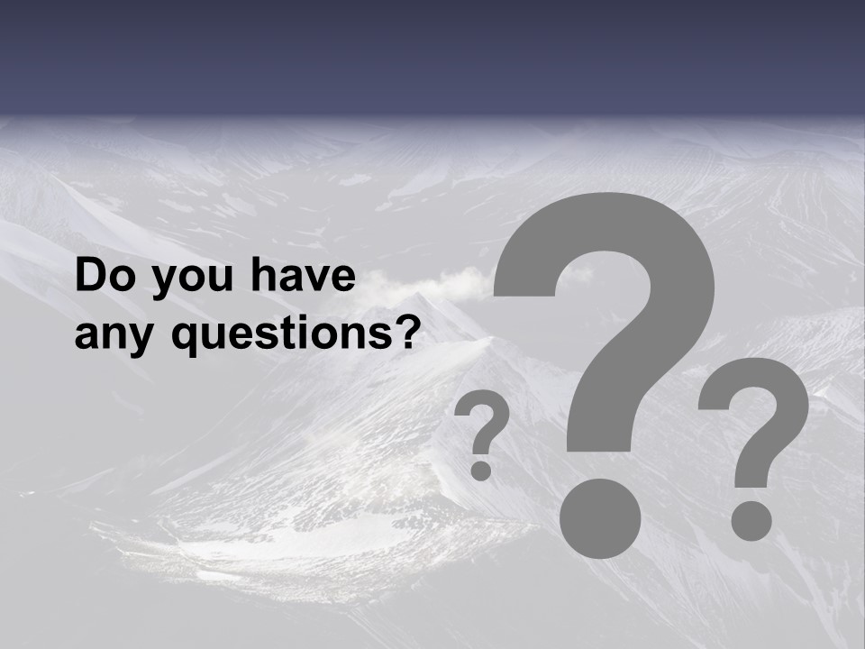 Norway Scandinavia Mountains PowerPoint Template