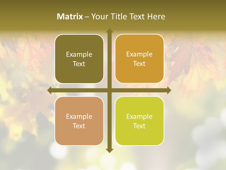 Foliage Day Outdoor PowerPoint Template