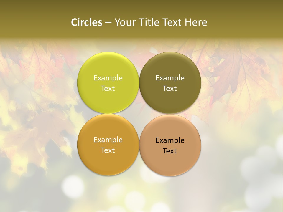 Foliage Day Outdoor PowerPoint Template