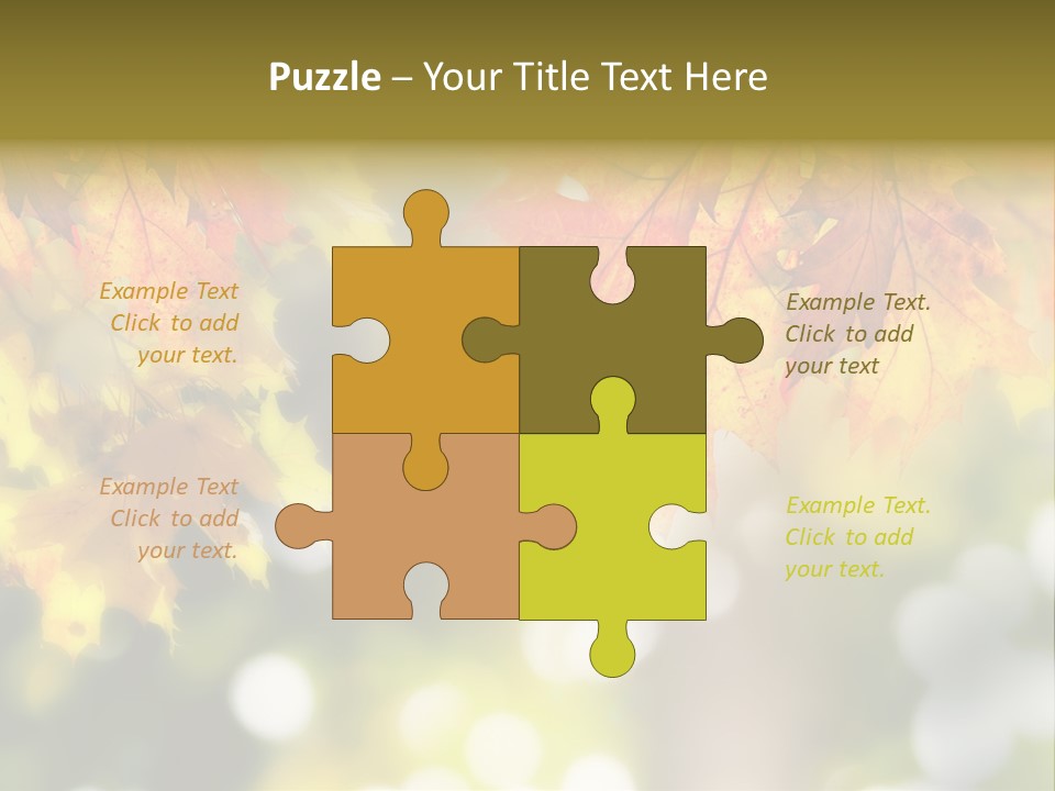 Foliage Day Outdoor PowerPoint Template