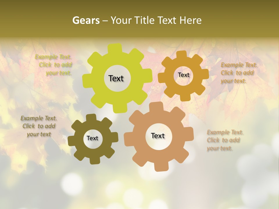 Foliage Day Outdoor PowerPoint Template