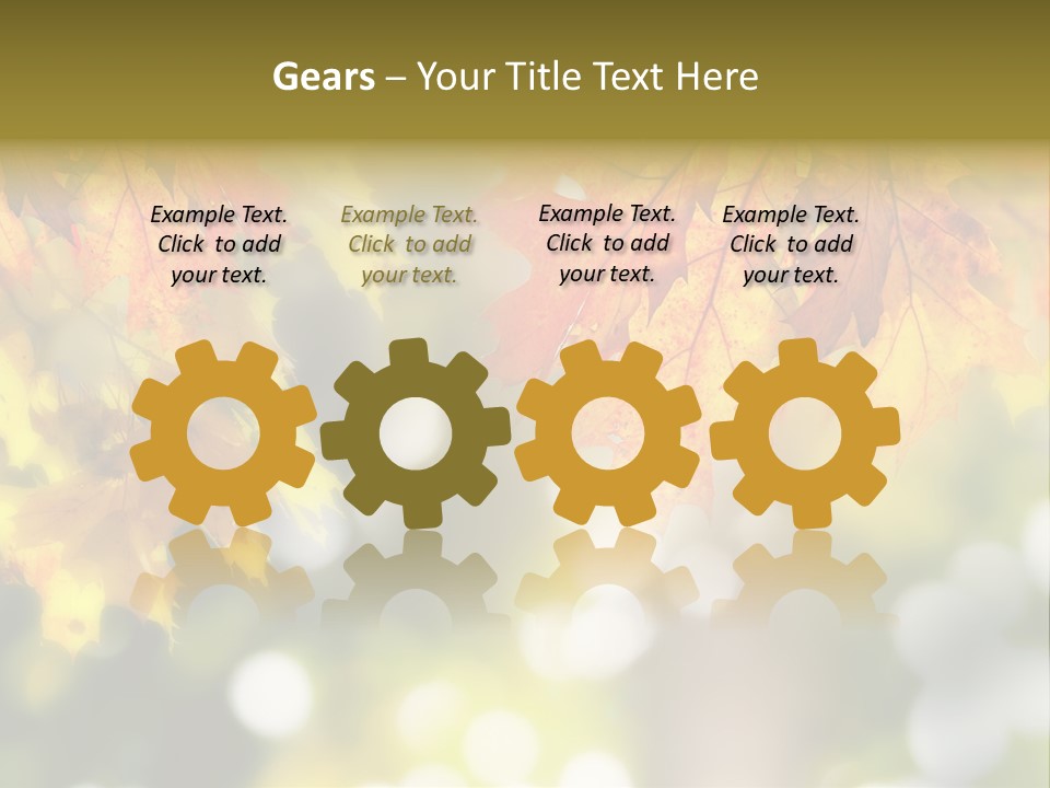 Foliage Day Outdoor PowerPoint Template