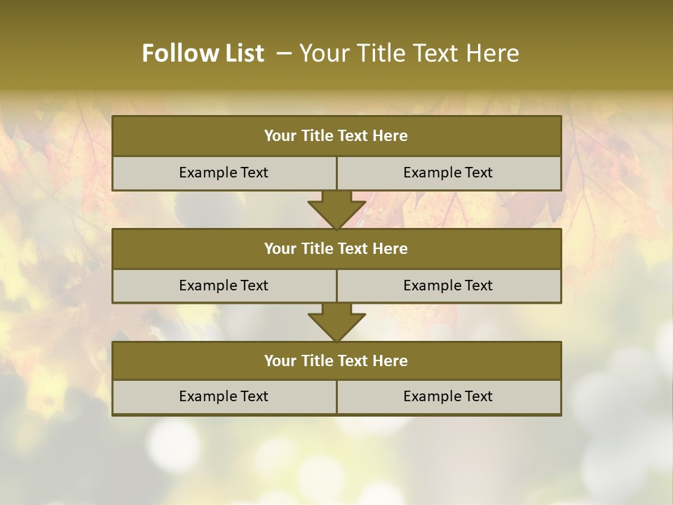 Foliage Day Outdoor PowerPoint Template