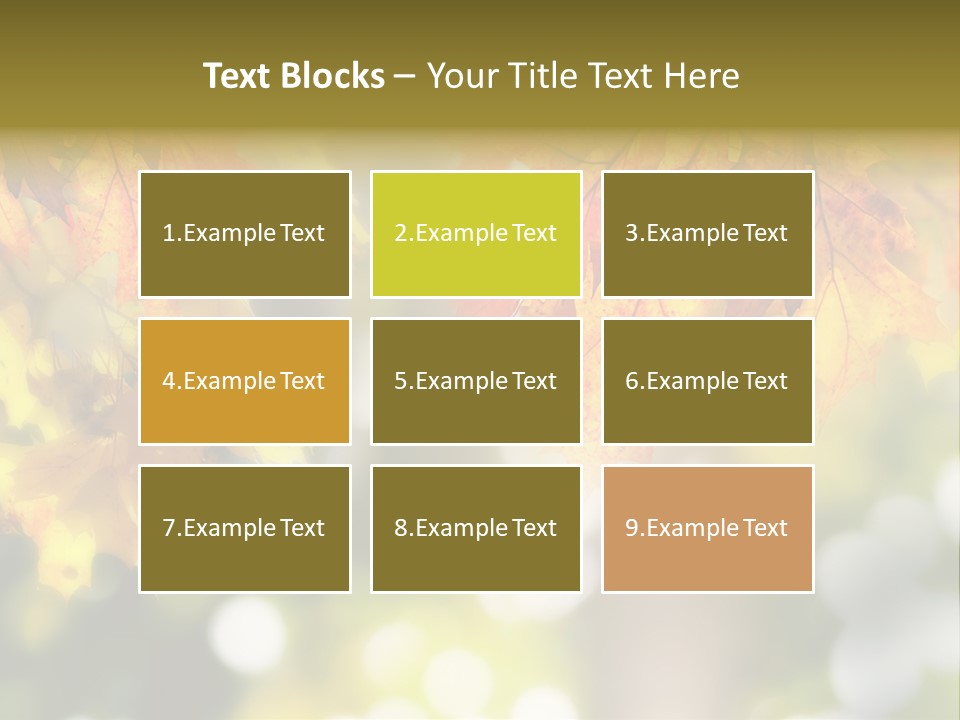 Foliage Day Outdoor PowerPoint Template