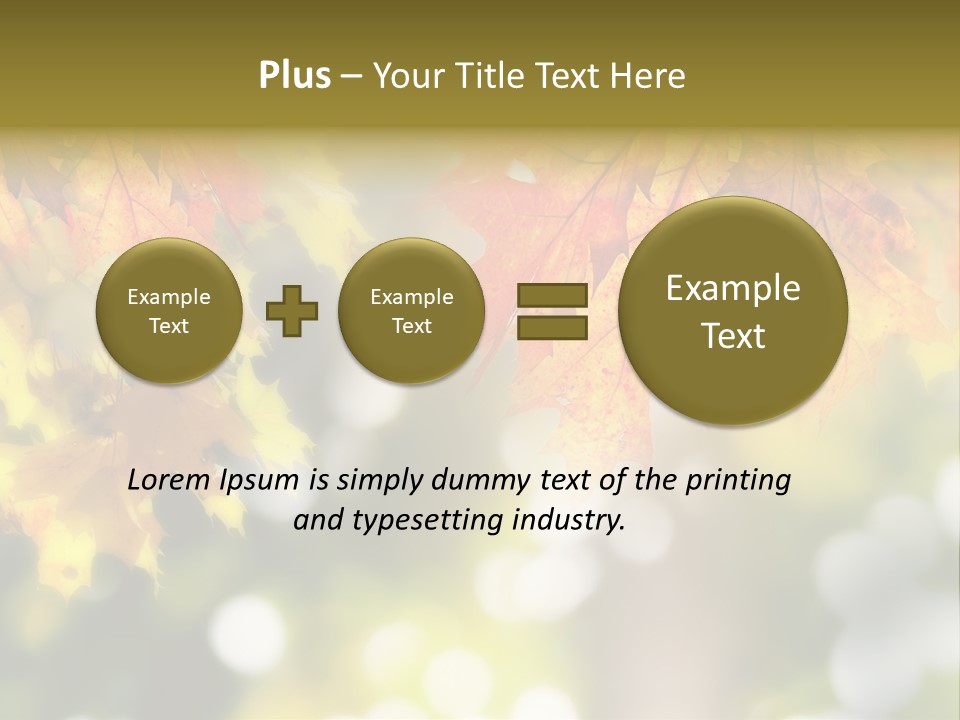 Foliage Day Outdoor PowerPoint Template