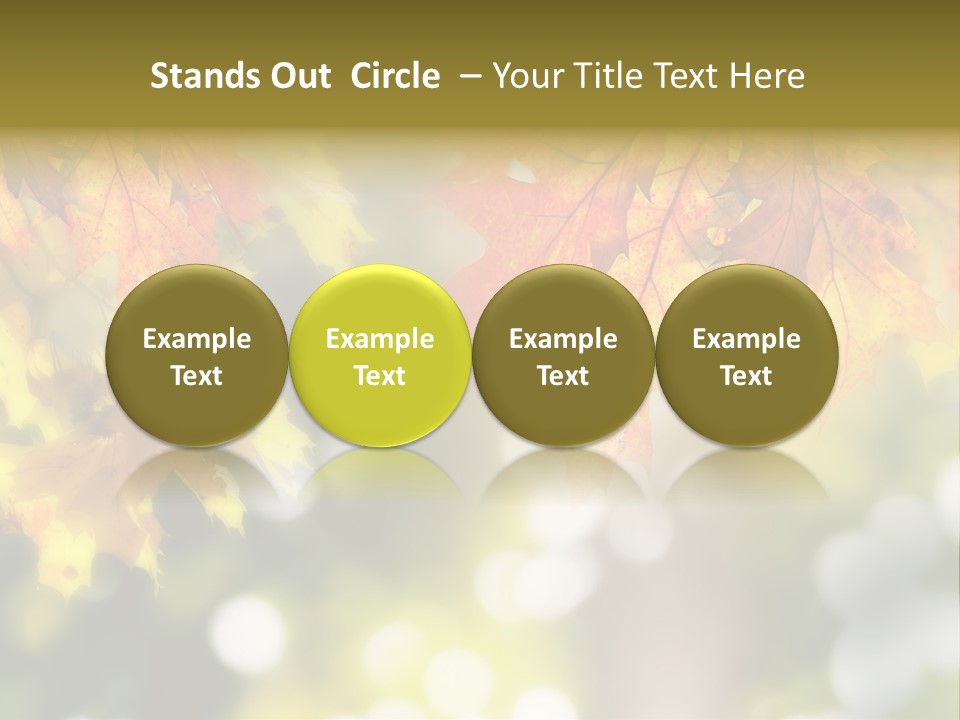 Foliage Day Outdoor PowerPoint Template