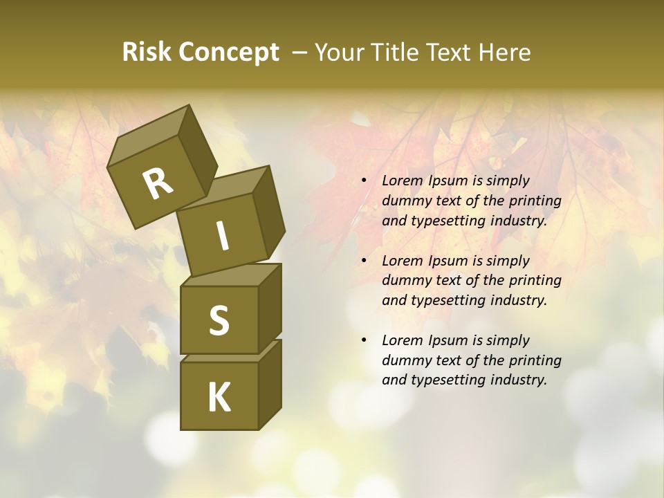 Foliage Day Outdoor PowerPoint Template