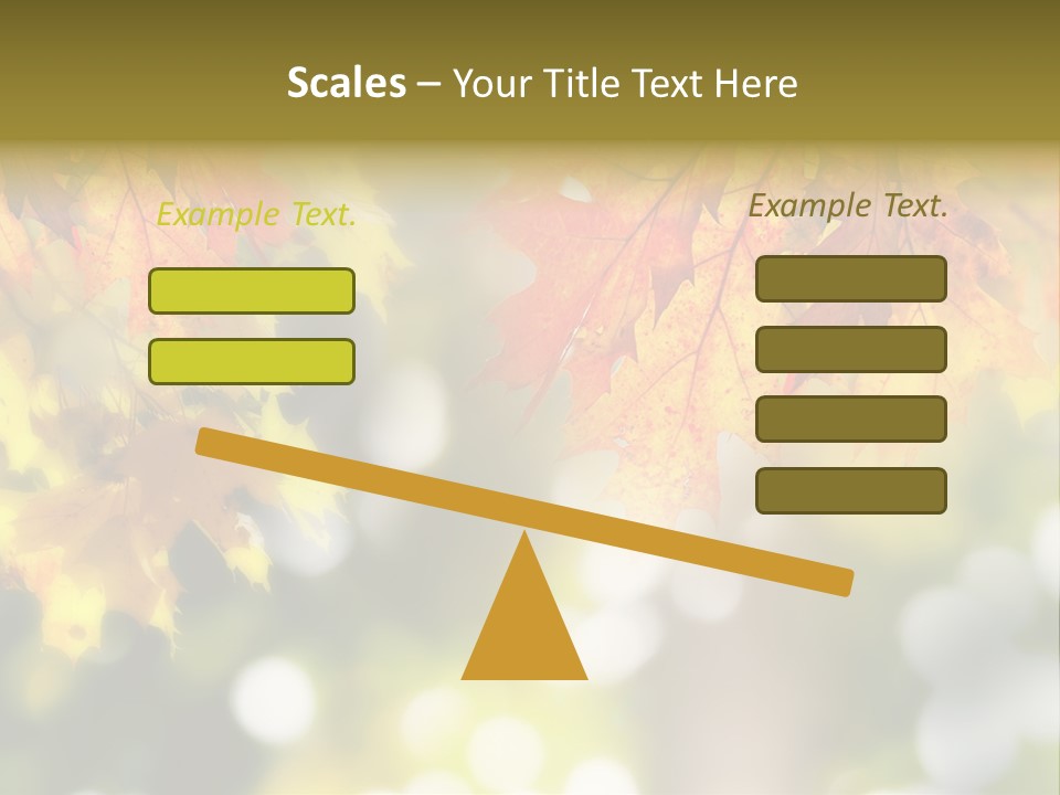 Foliage Day Outdoor PowerPoint Template