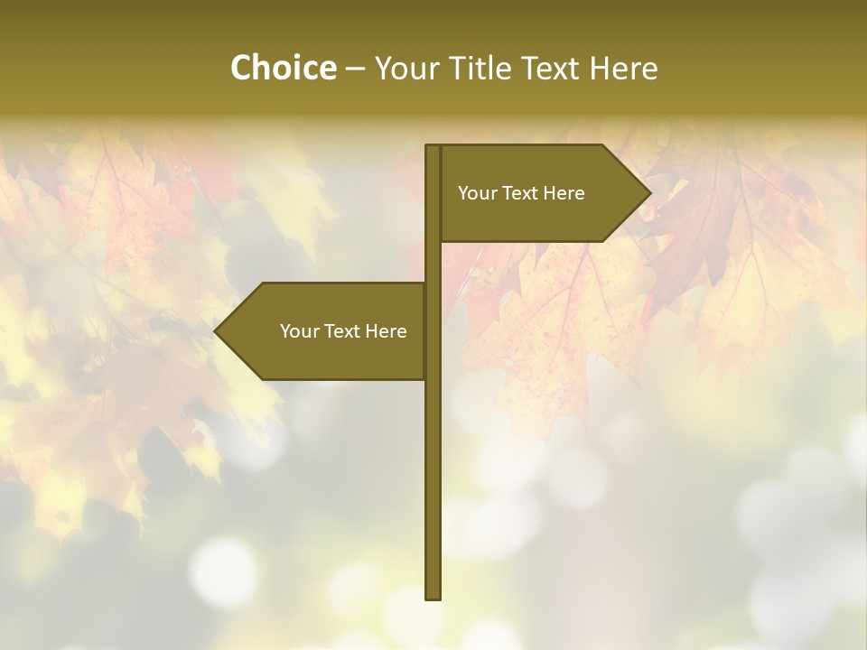 Foliage Day Outdoor PowerPoint Template