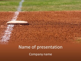 Athletics Recreation Horizontal PowerPoint Template