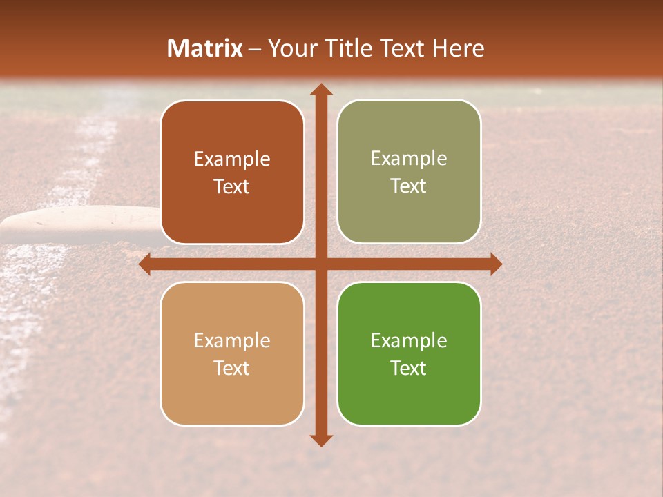 Athletics Recreation Horizontal PowerPoint Template