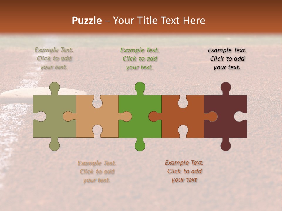 Athletics Recreation Horizontal PowerPoint Template