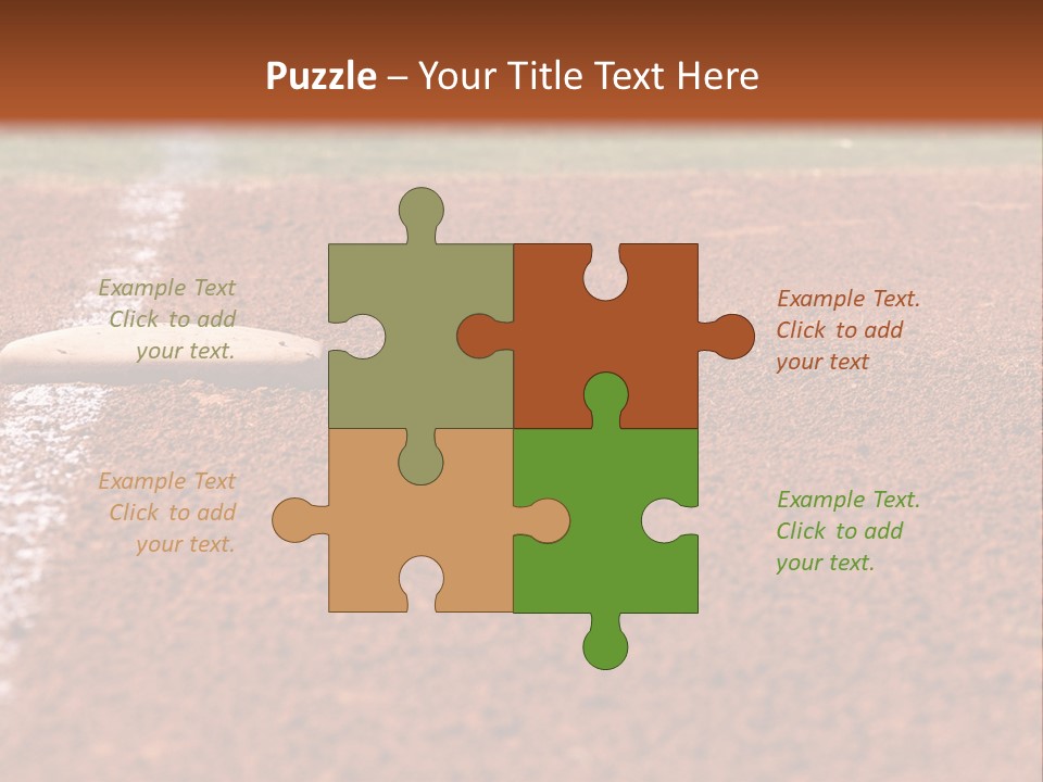 Athletics Recreation Horizontal PowerPoint Template