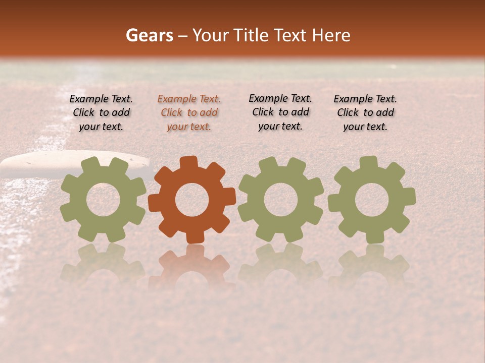 Athletics Recreation Horizontal PowerPoint Template