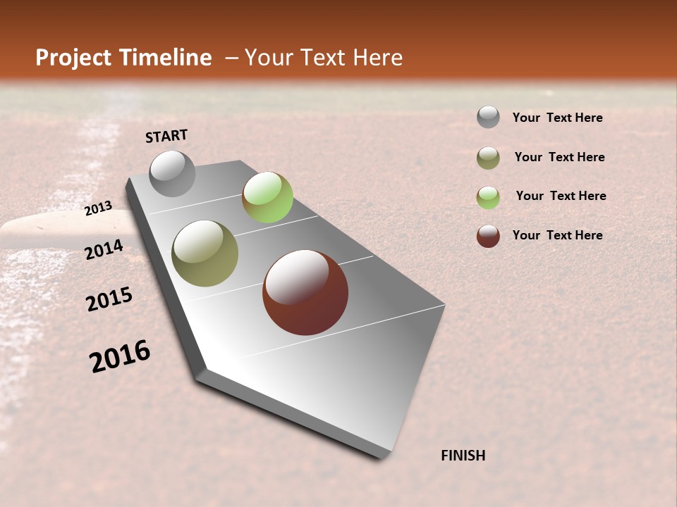 Athletics Recreation Horizontal PowerPoint Template