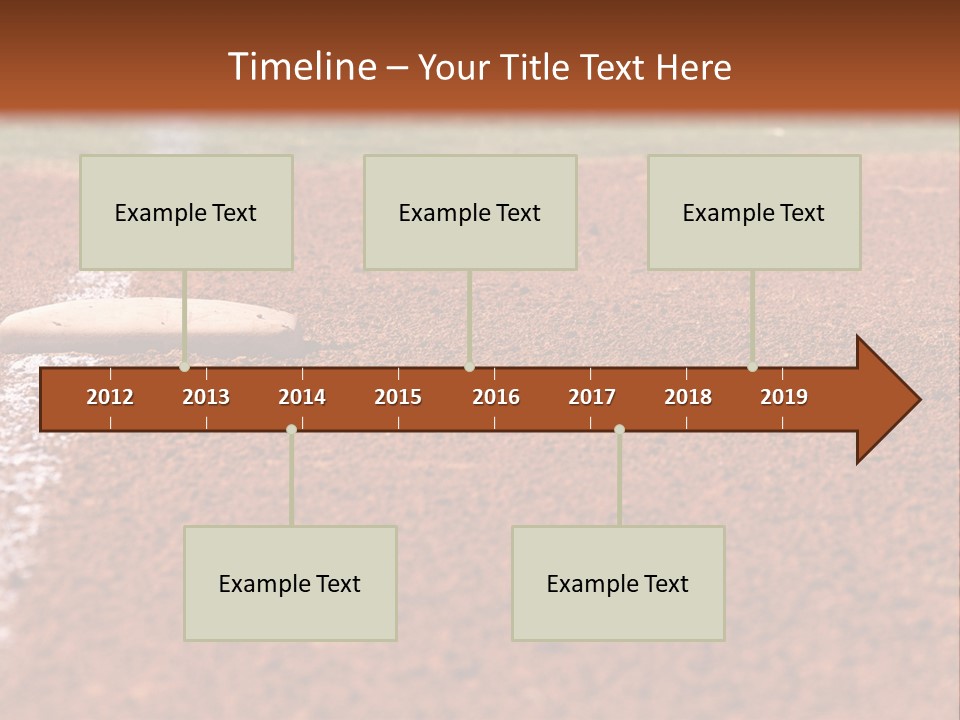 Athletics Recreation Horizontal PowerPoint Template