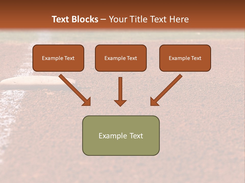 Athletics Recreation Horizontal PowerPoint Template