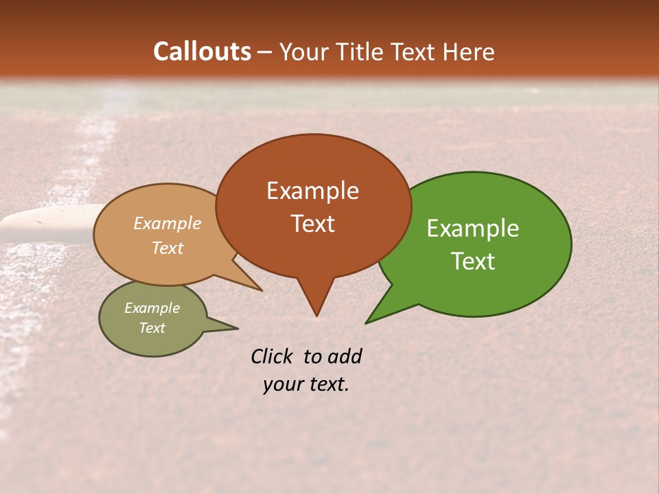 Athletics Recreation Horizontal PowerPoint Template