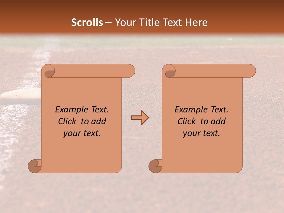 Athletics Recreation Horizontal PowerPoint Template