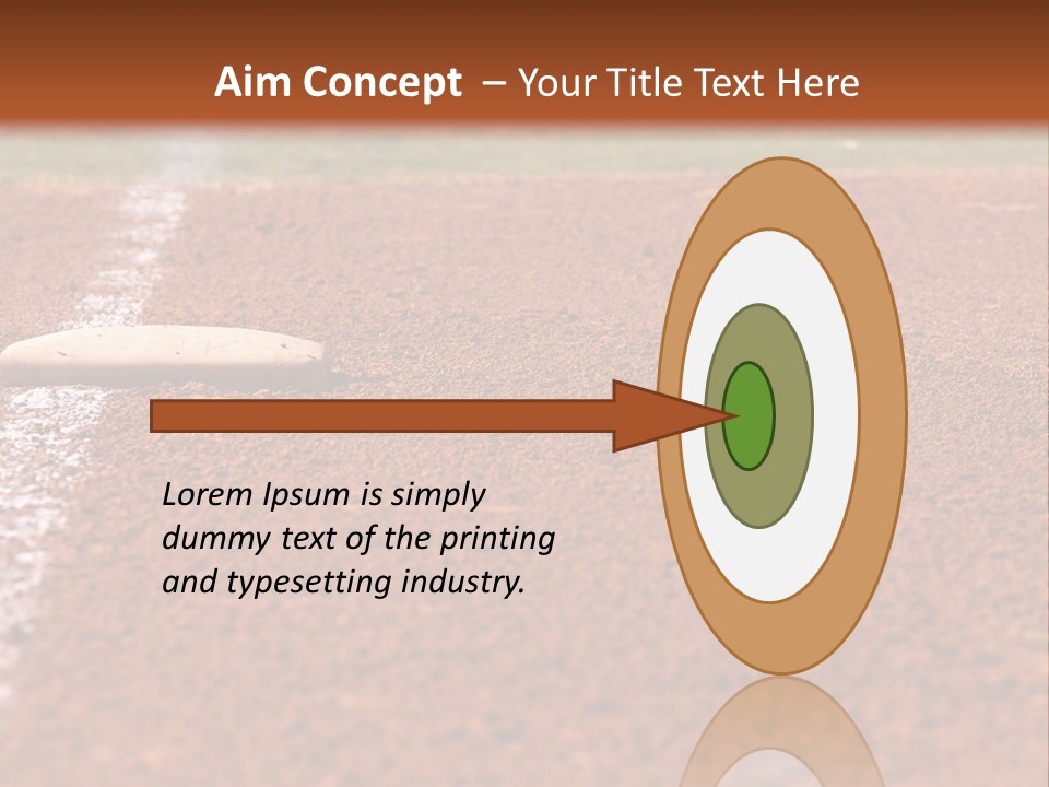 Athletics Recreation Horizontal PowerPoint Template
