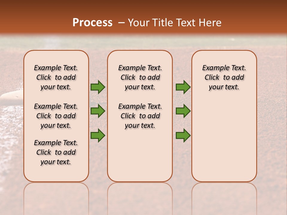 Athletics Recreation Horizontal PowerPoint Template