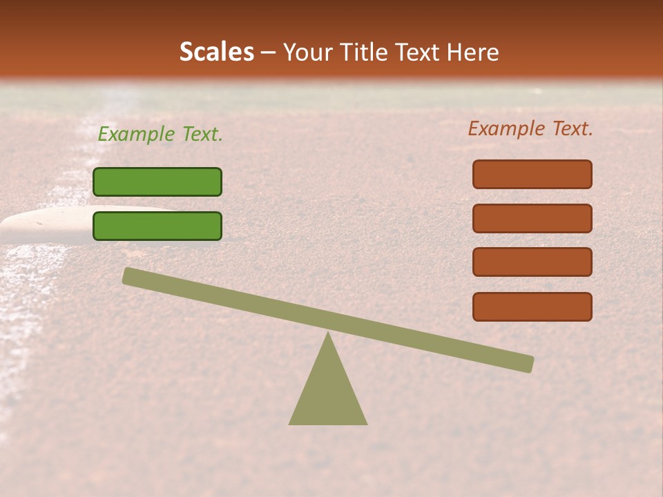 Athletics Recreation Horizontal PowerPoint Template