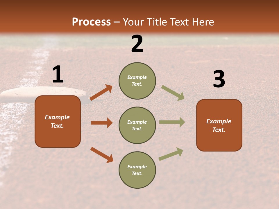 Athletics Recreation Horizontal PowerPoint Template