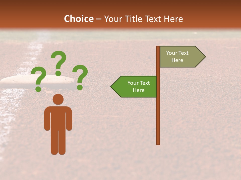 Athletics Recreation Horizontal PowerPoint Template