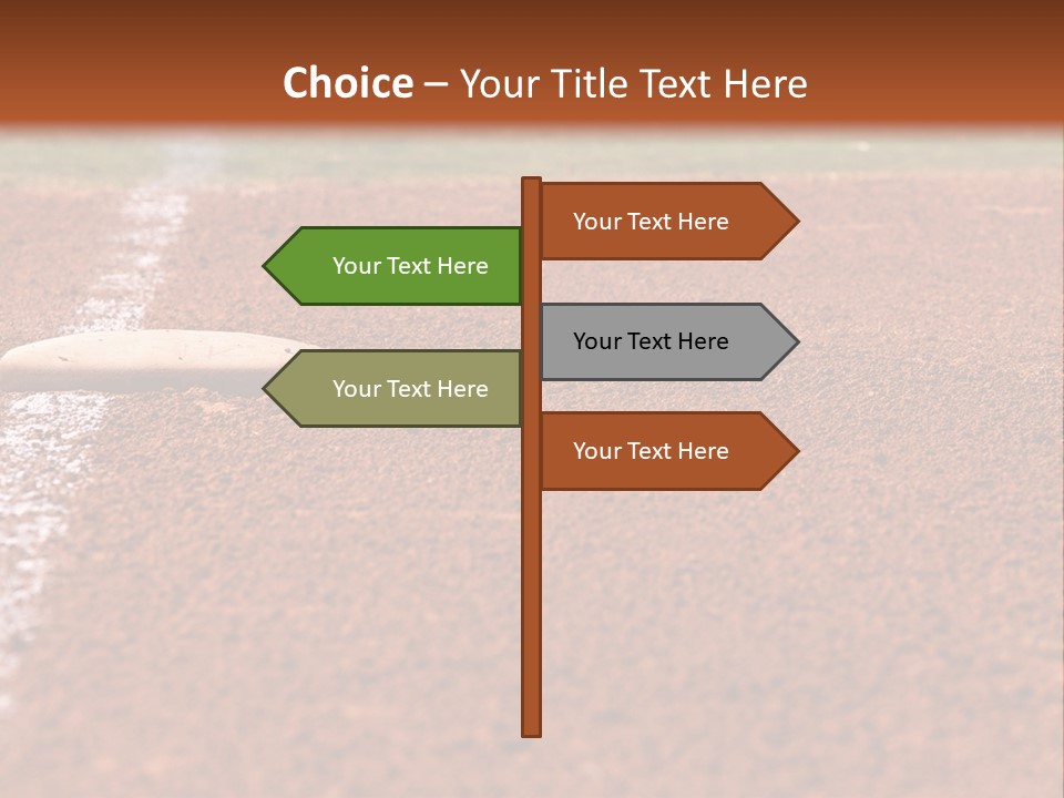 Athletics Recreation Horizontal PowerPoint Template