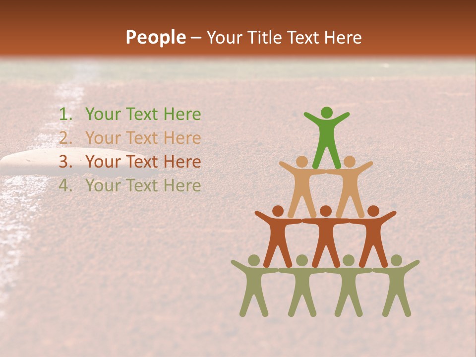 Athletics Recreation Horizontal PowerPoint Template