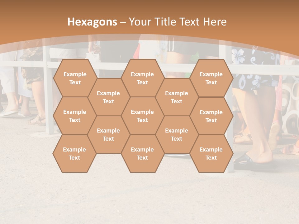 Copy Space Girl Shoes PowerPoint Template