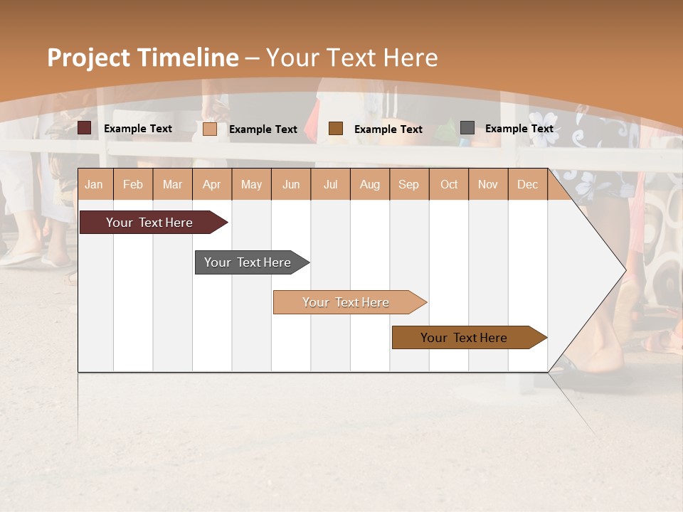 Copy Space Girl Shoes PowerPoint Template