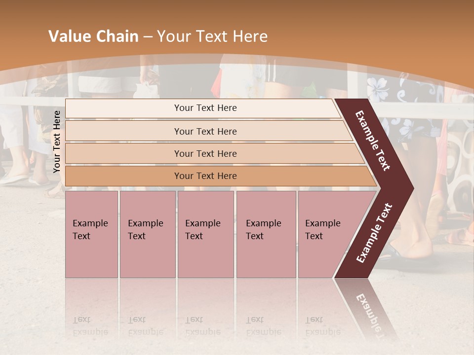 Copy Space Girl Shoes PowerPoint Template