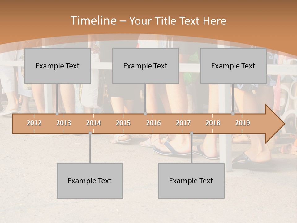 Copy Space Girl Shoes PowerPoint Template