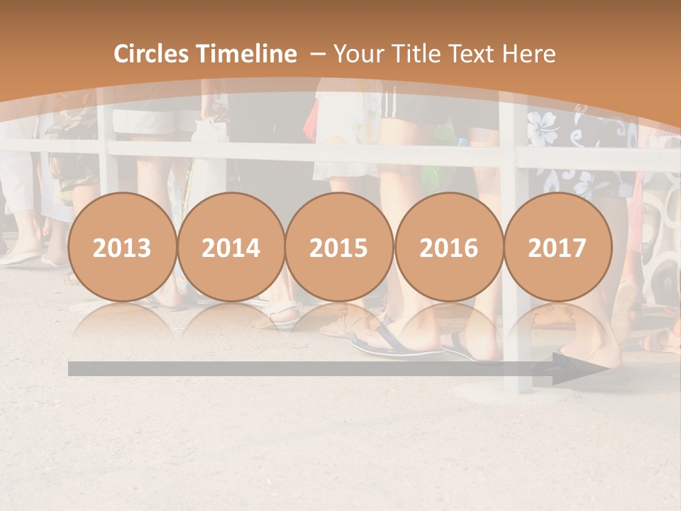 Copy Space Girl Shoes PowerPoint Template