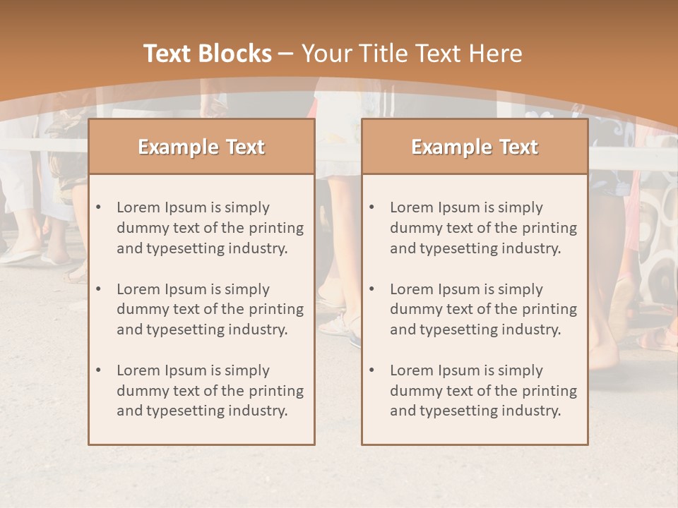 Copy Space Girl Shoes PowerPoint Template