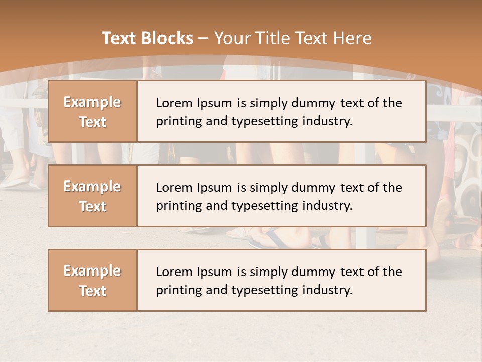 Copy Space Girl Shoes PowerPoint Template