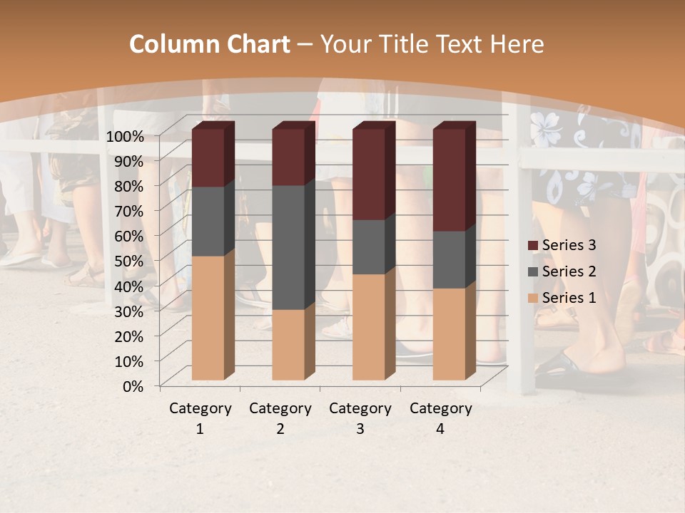 Copy Space Girl Shoes PowerPoint Template